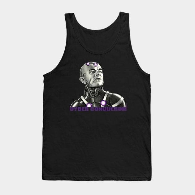 Brainiac Tank Top by sapanaentertainment